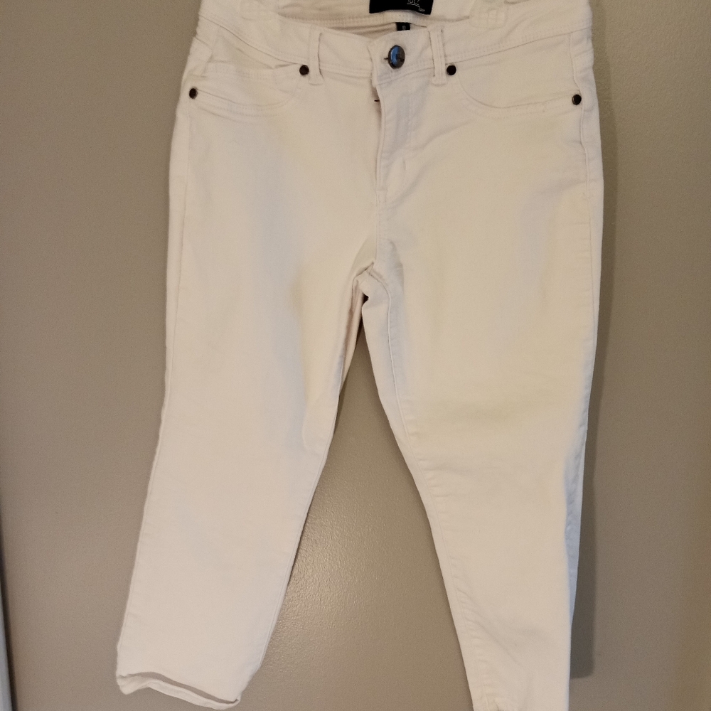 1822 Denim Women's Off-White Ankle Jeans